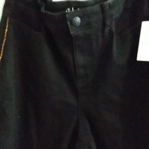 Style &Co skinny leg Black rinse 14 petite